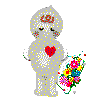 Gif animé amour ourson
